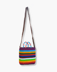 Rainbow Tanila Raun Raun Bilum Shopper Long Strap by Sepik