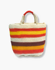 White/Orange/Yellow Tanila Raun Raun Bilum Shopper by Sepik