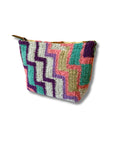 Among Equals-Florence Zig Zag Bilum Purse