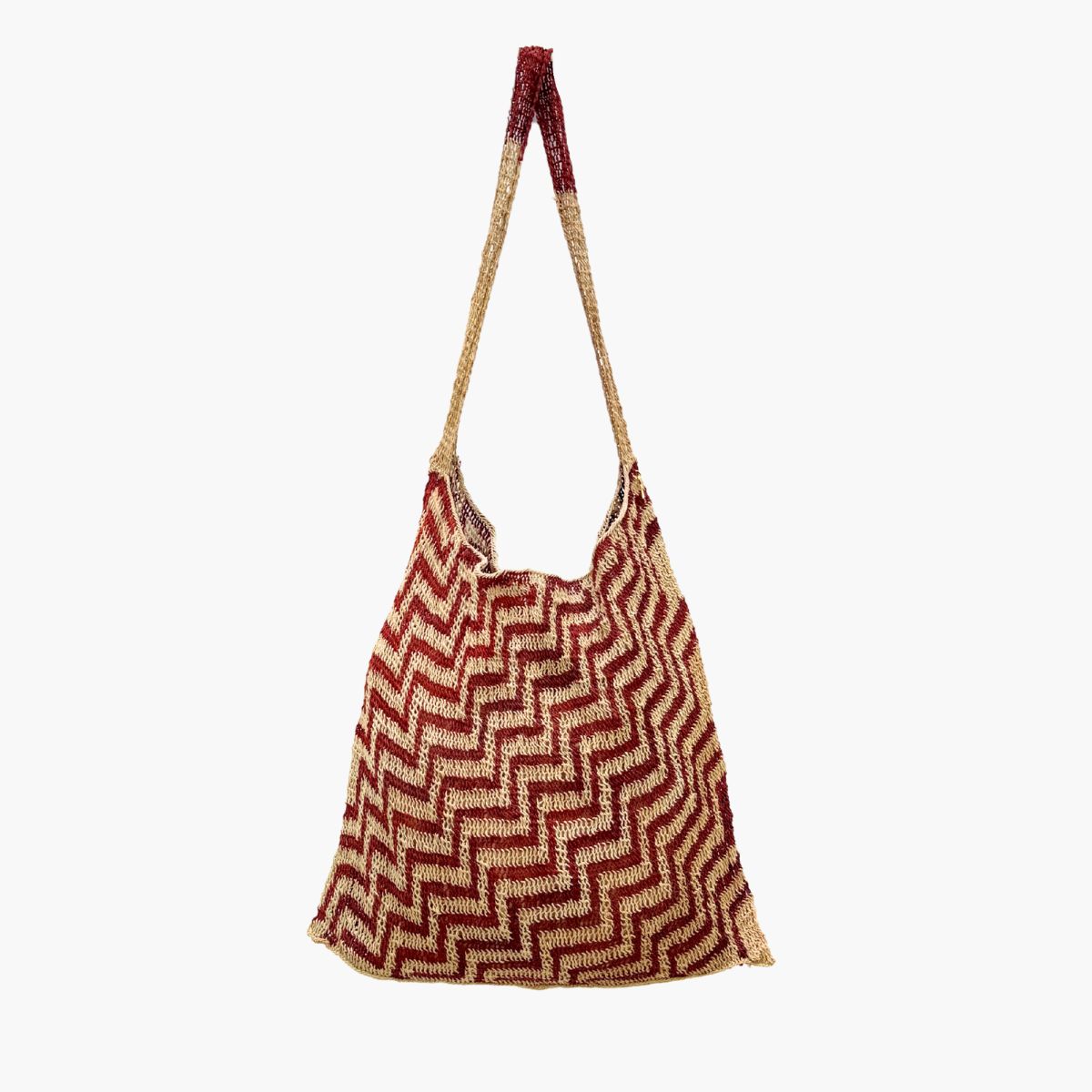 Mata Zig Zag Bilum Tote Bag