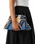 Half Diamond Bilum Clutch by Yafe