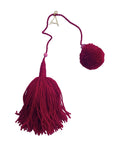 Among Equals-Wool Wood Tassels