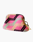 Pink Mixed Barbra Mix Mix Bilum Clutch by Highlands