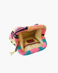 Pink Mixed Barbra Mix Mix Bilum Clutch by Highlands