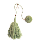 Among Equals-Wool Wood Tassels
