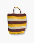  Brown/Yellow/White Tanila Raun Raun Bilum Shopper by Sepik