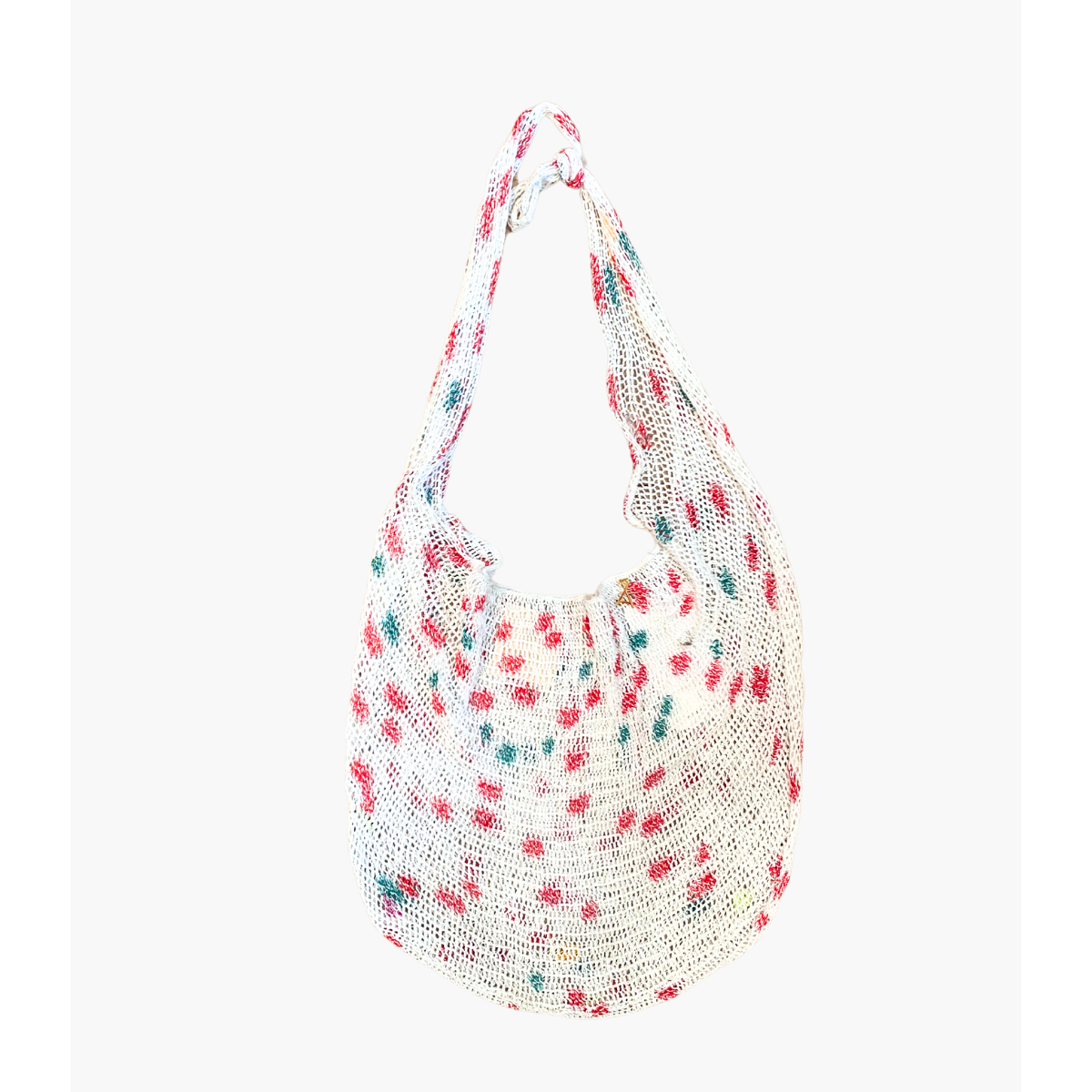 White/Pink/Blue Generic Speckle Bilum Baby Simbuta by Sepik