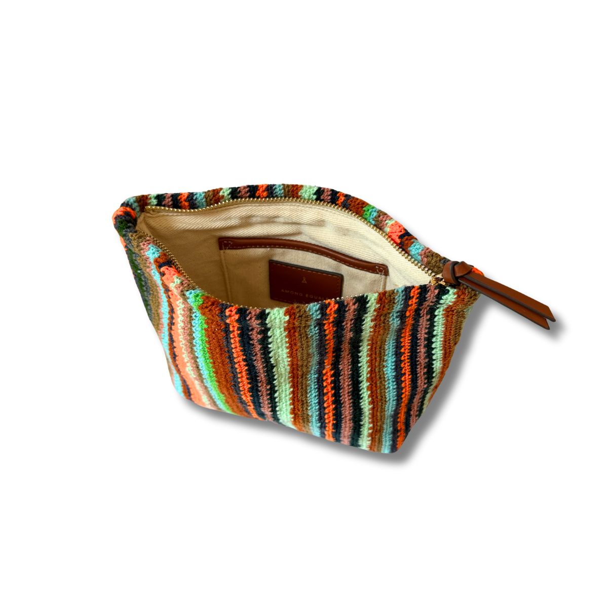 Among Equals-Barbra Stripe Bilum Purse