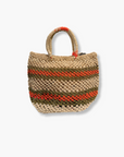 Natural/Orange Lina Raun Raun Bilum Shopper by Sepik