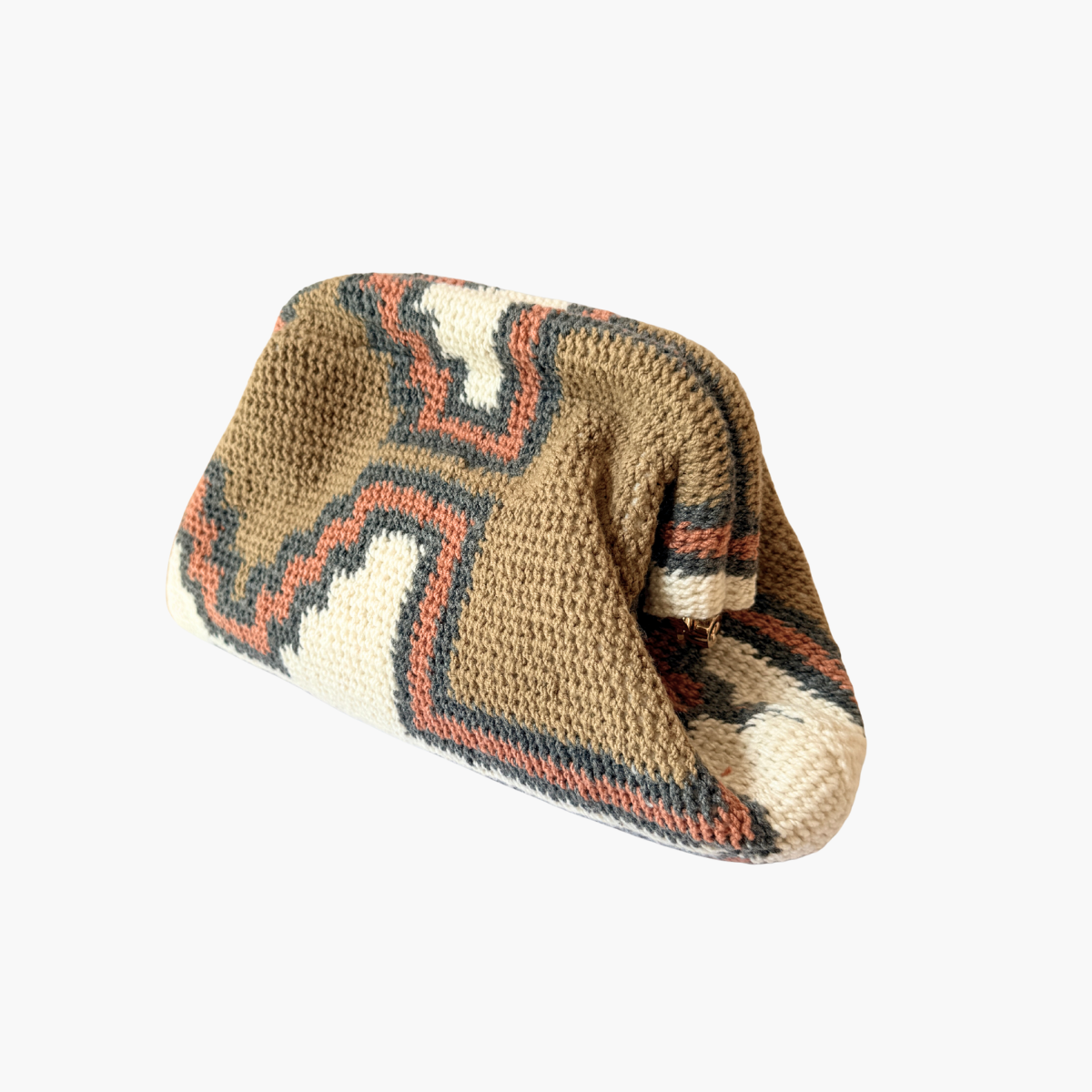 Virginia Half Diamond Bilum Clutch-Among Equals