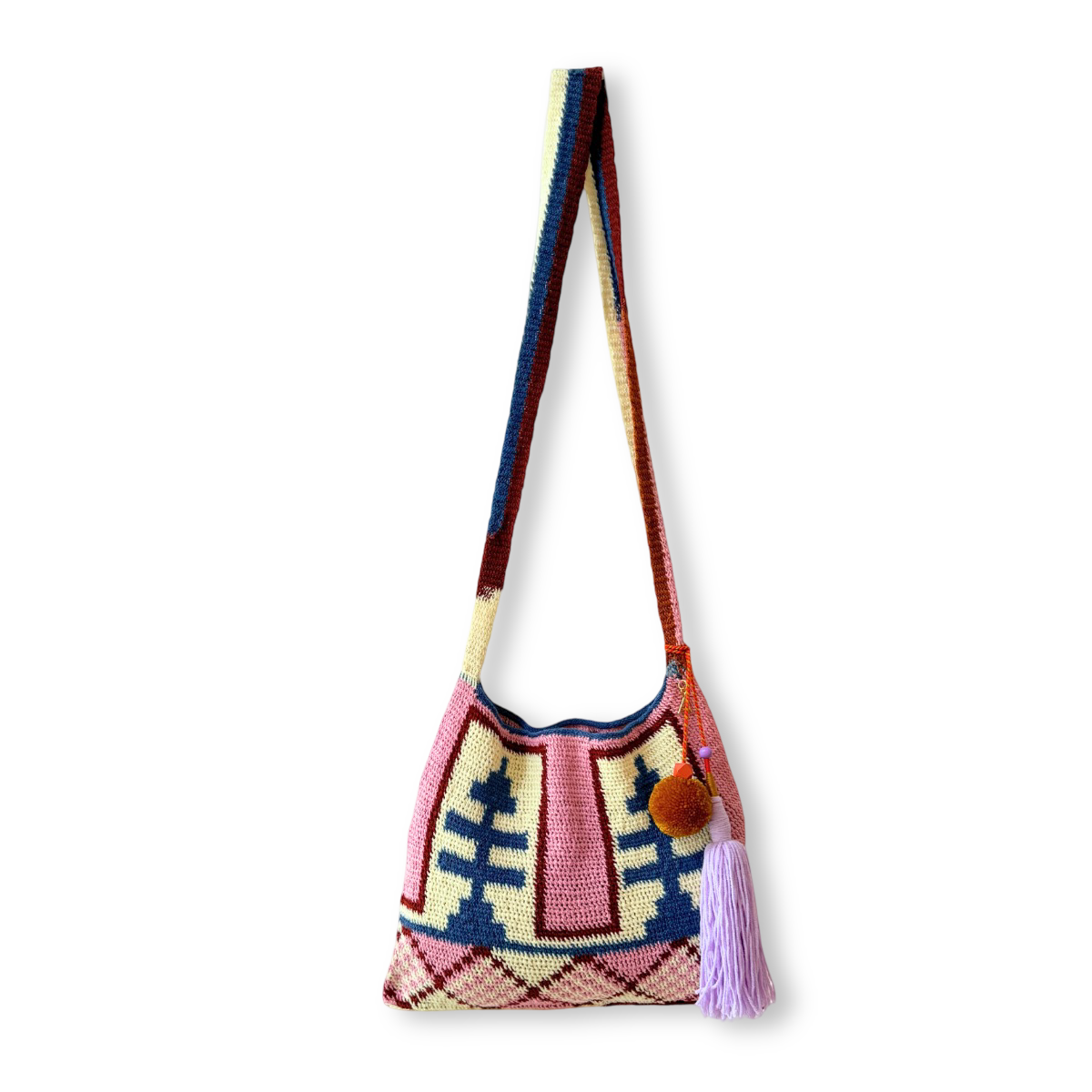 Susan Eiffel Tower  Bilum Tote Bag