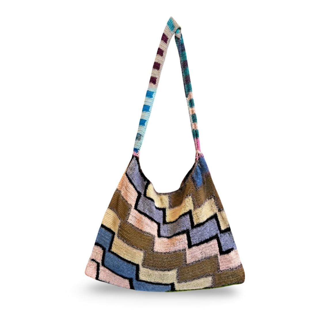 Steps Bilum Tote by Sandy