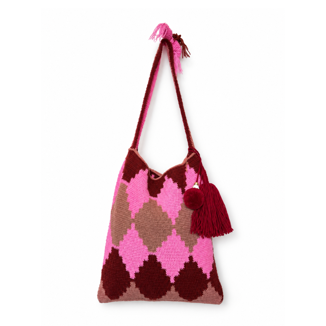 Diamond Bilum Tote by Florence