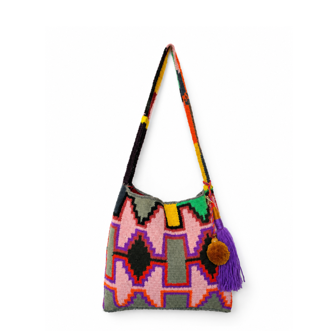Diamond Post Bilum Tote by Florence
