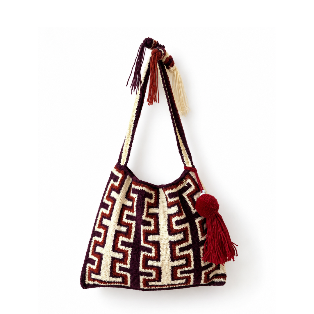 Backbone Bilum Tote by Miki