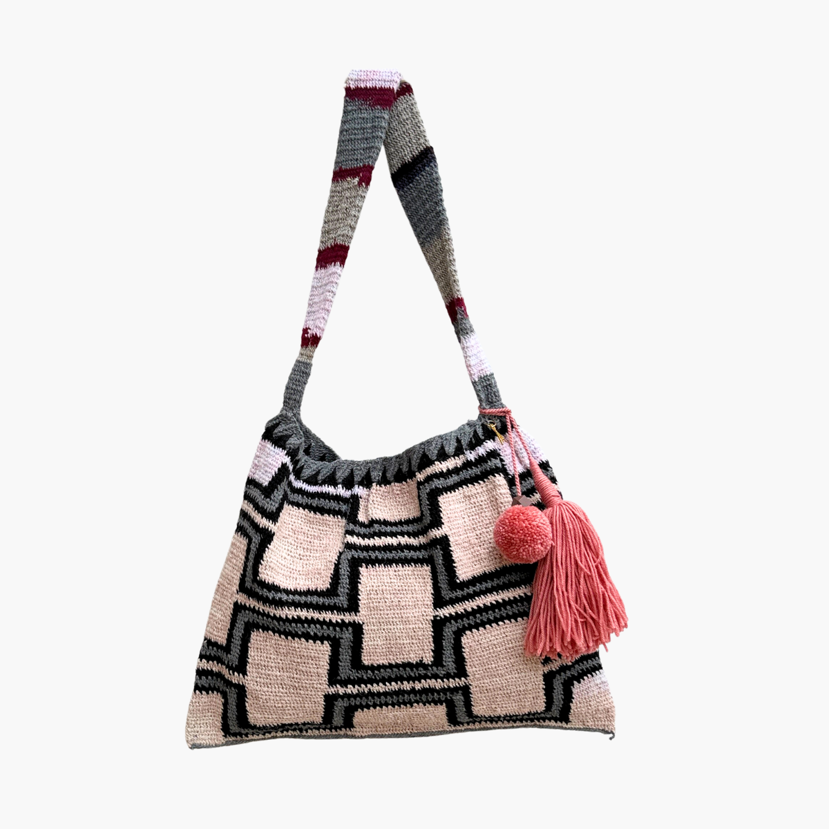 Among Equals-Sallyn Skin Pik Bilum Tote Bag