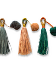 Raffia Keychain Embellishment