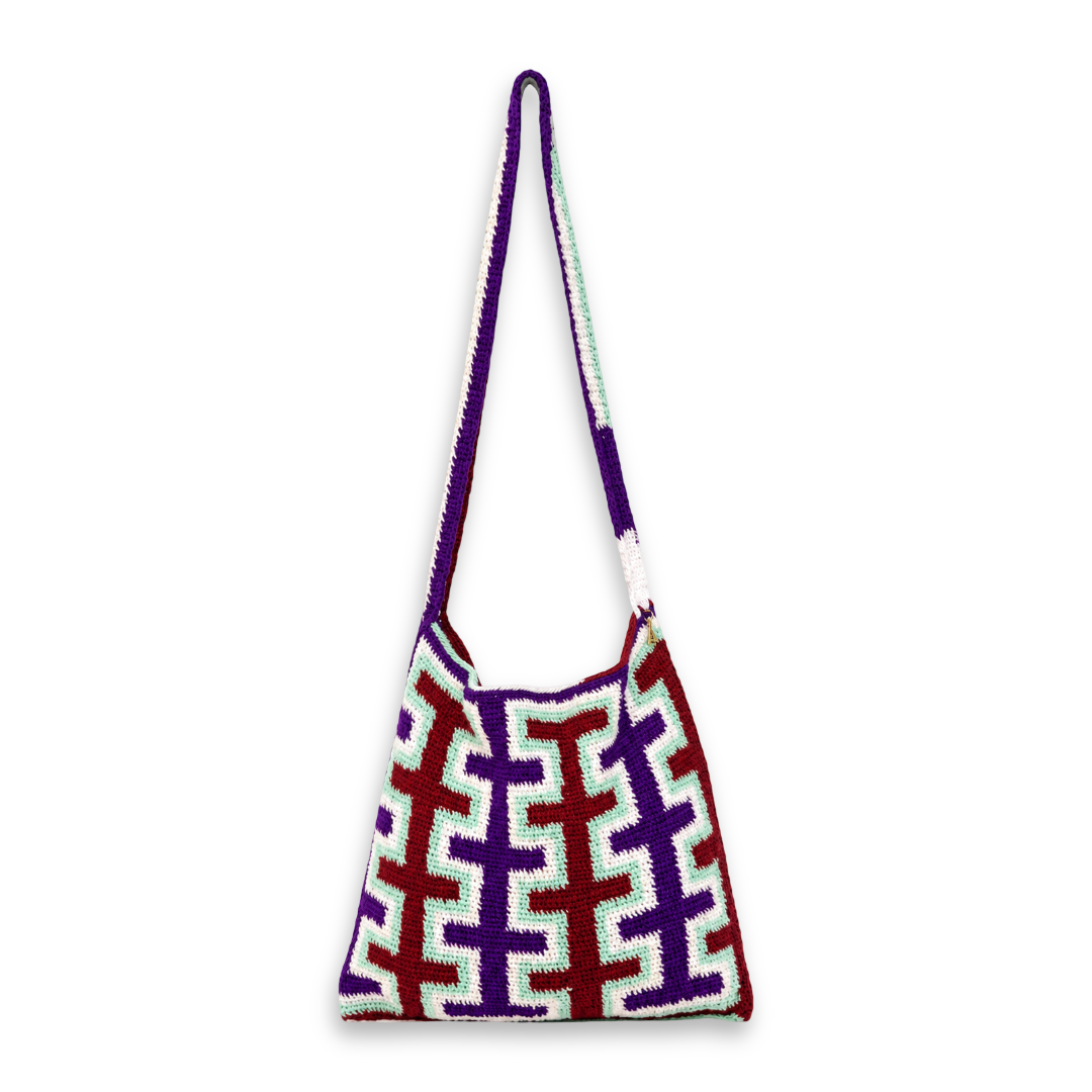 Florence Backbone Bilum Tote Bag