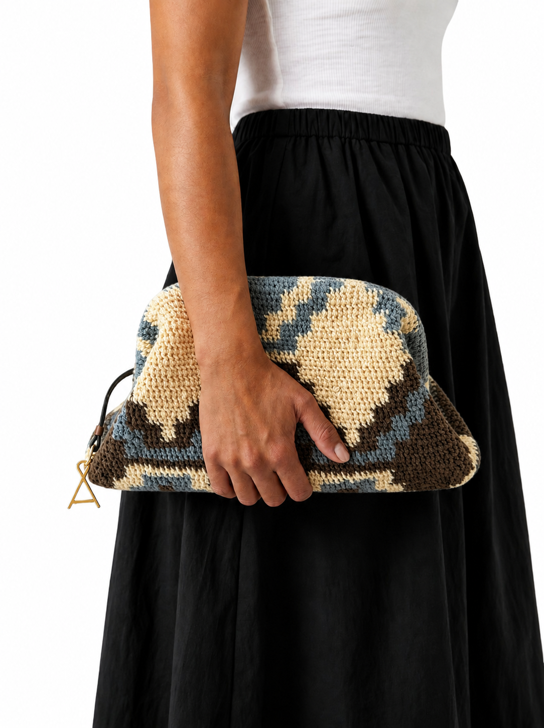 Diamond Bilum Clutch by Tato