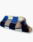 White/Blue/Beige Malo Malo Large Clutch by Highlands