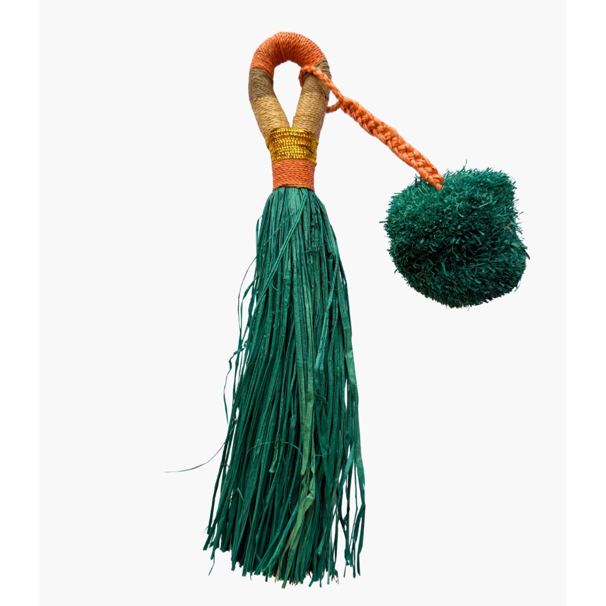 Among Equals-Raffia Keychain Embellishment