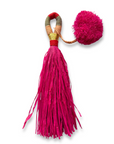 Raffia Keychain Embellishment