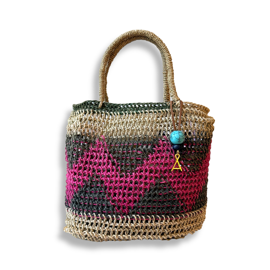 Zig Zag Bilum Shopper