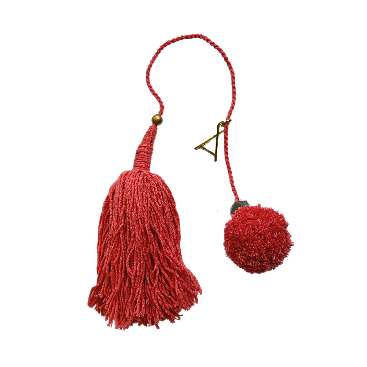 Punch Wool Wood Tassels by Among Equals
