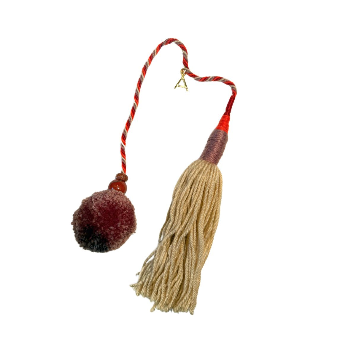 Wool Stone Tassels by Among Equals