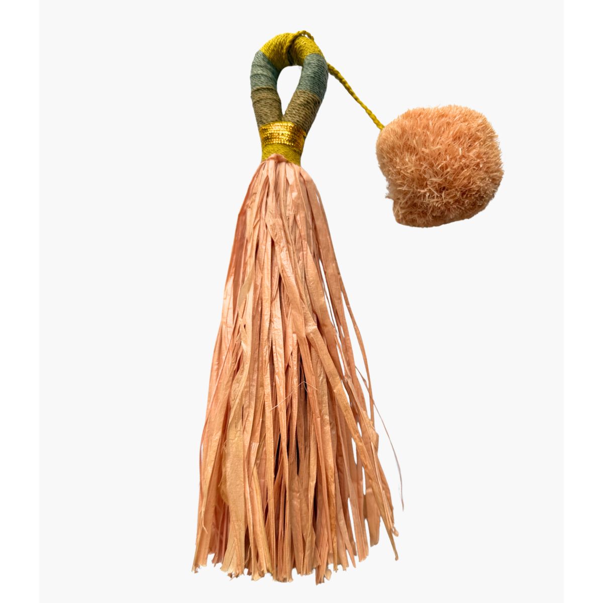 Among Equals-Raffia Keychain Embellishment